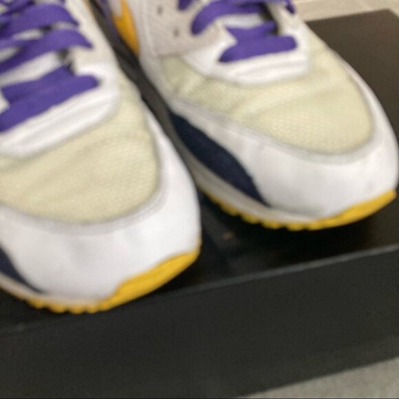 NIKE ID Sz  8 Air Max 90 “Knicks” Sneakers - Picture 8 of 11